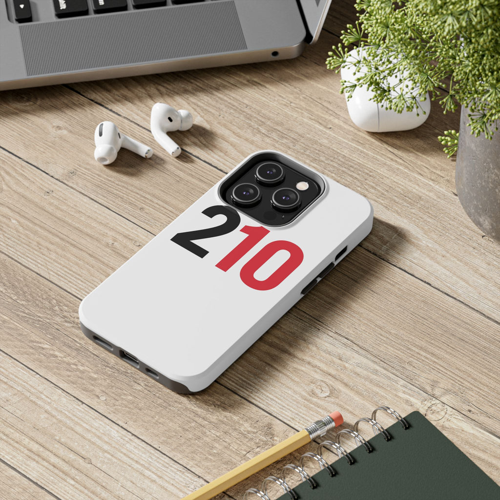 210 Tough Phone Case – White