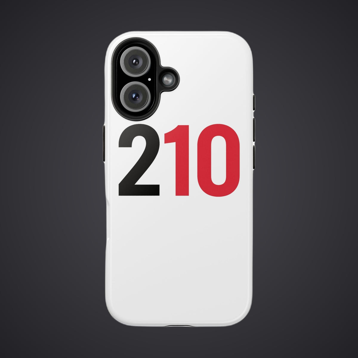 210 Tough Phone Case – White