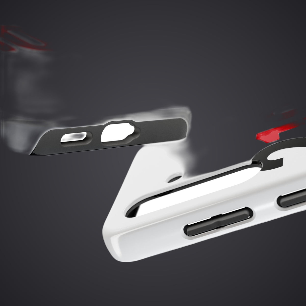 210 Tough Phone Case – White
