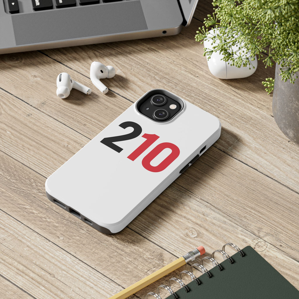 210 Tough Phone Case – White