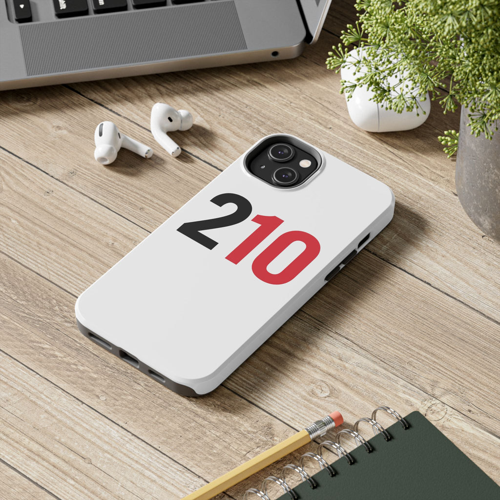 210 Tough Phone Case – White