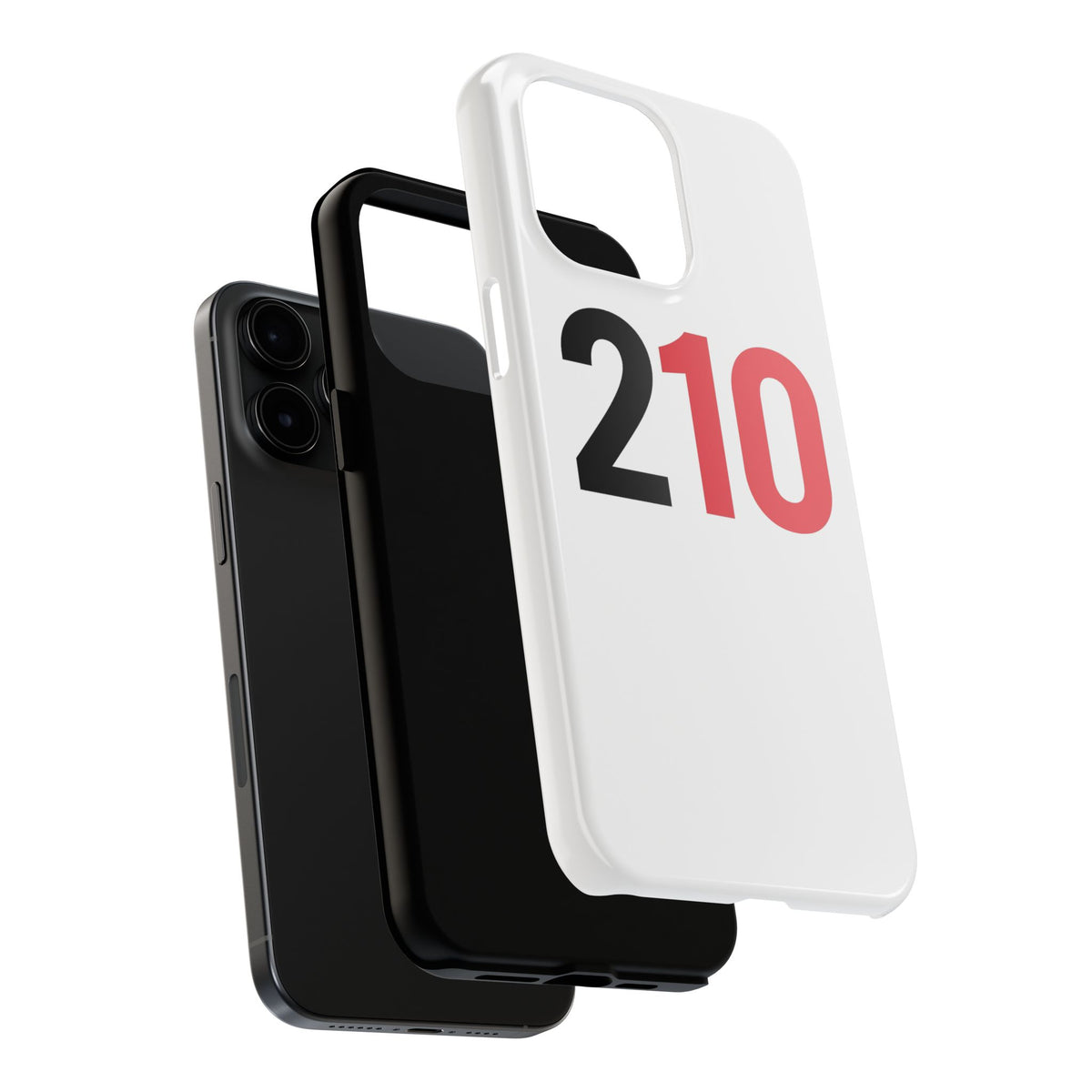 210 Tough Phone Case – White