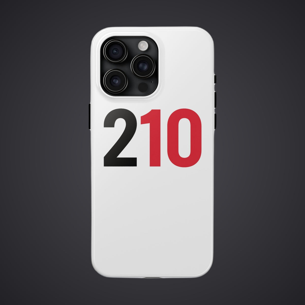 210 Tough Phone Case – White
