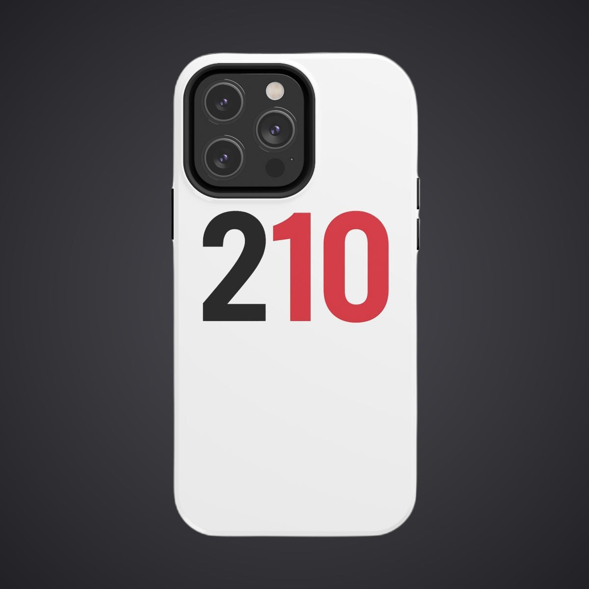 210 Tough Phone Case – White