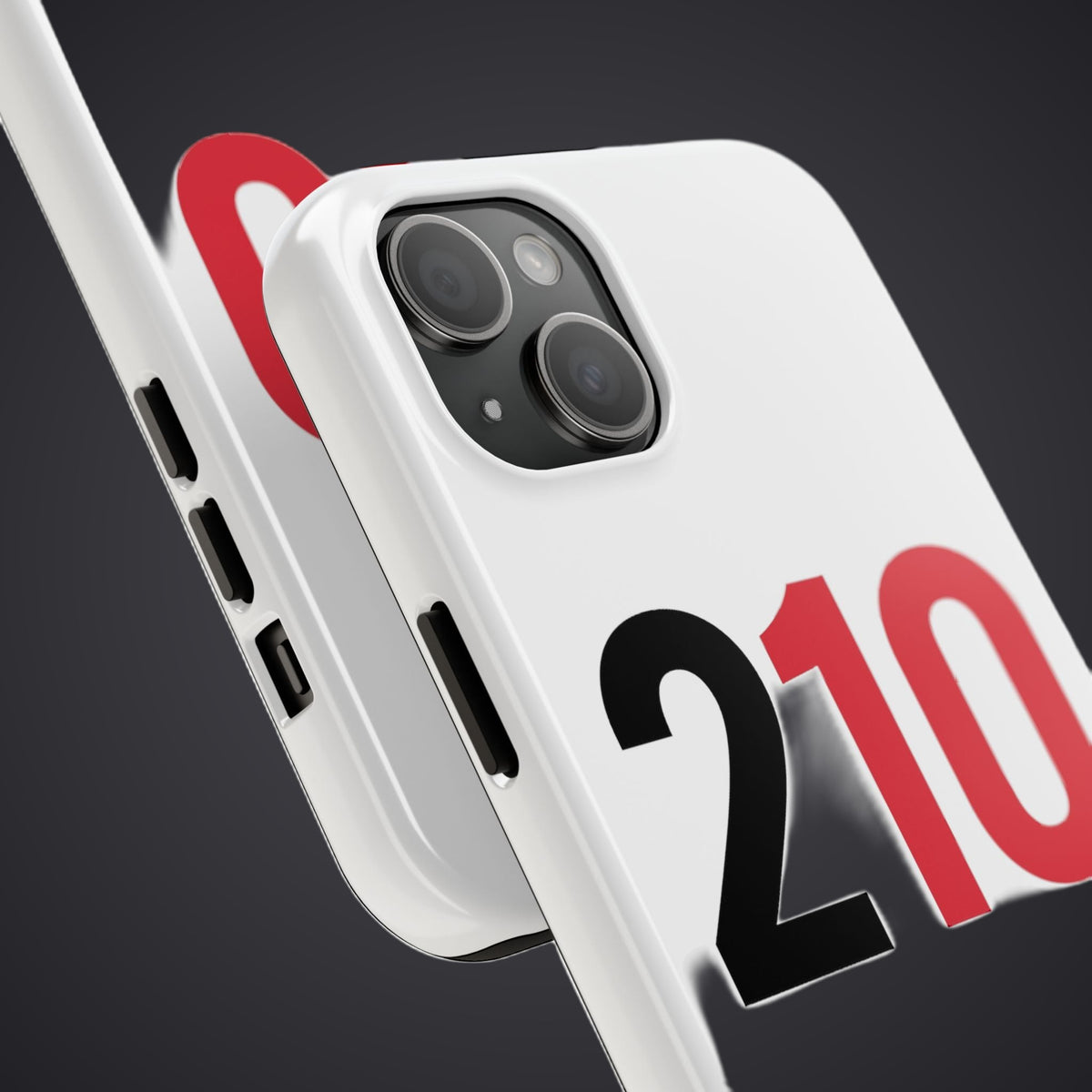210 Tough Phone Case – White