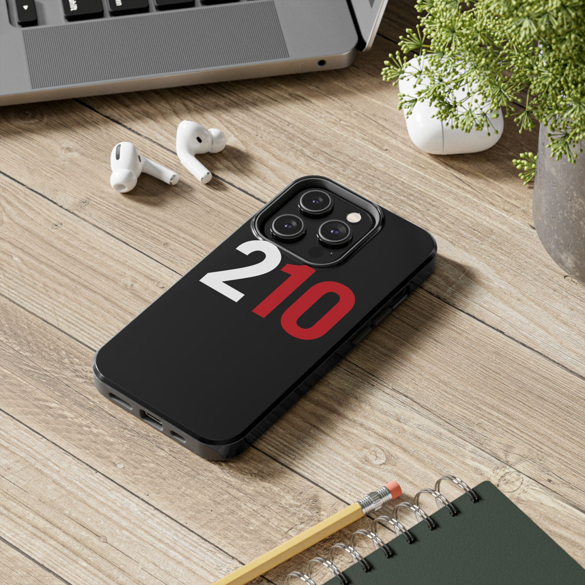 210 Tough Phone Case – Black