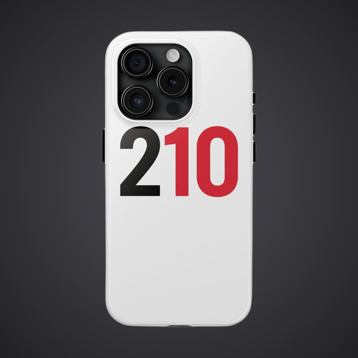 210 Tough Phone Case – White