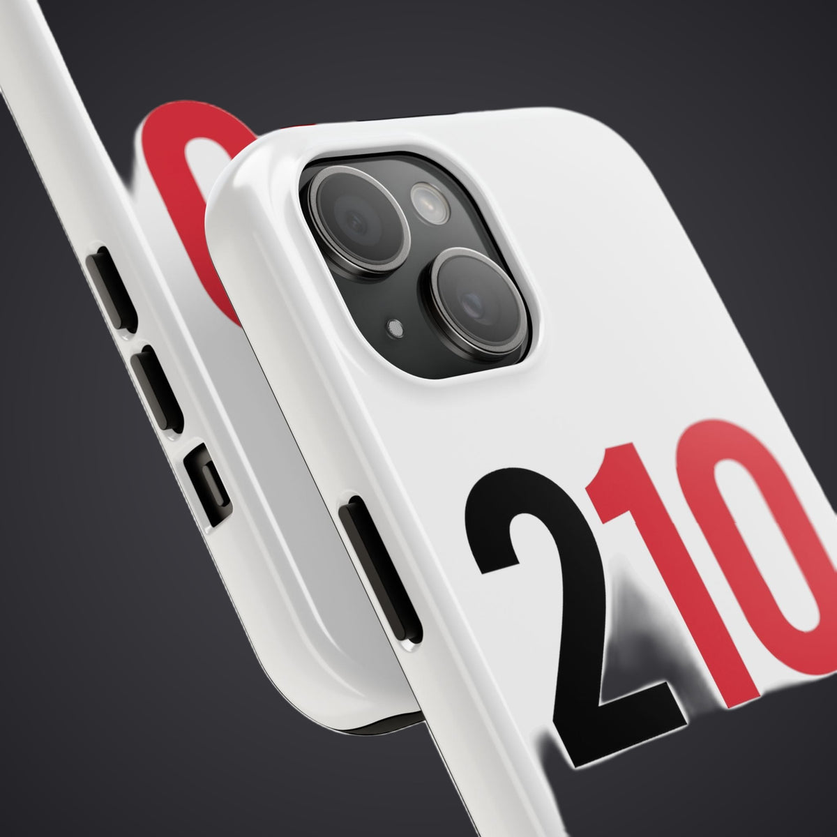 210 Tough Phone Case – White