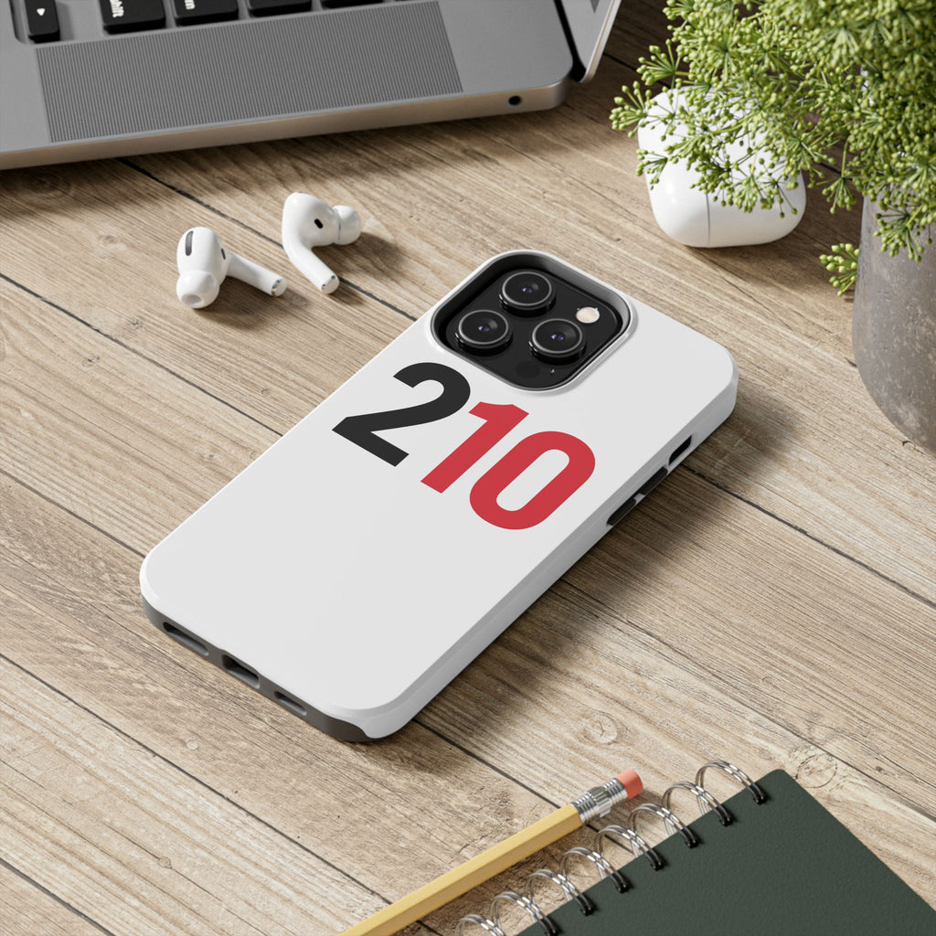 210 Tough Phone Case – White