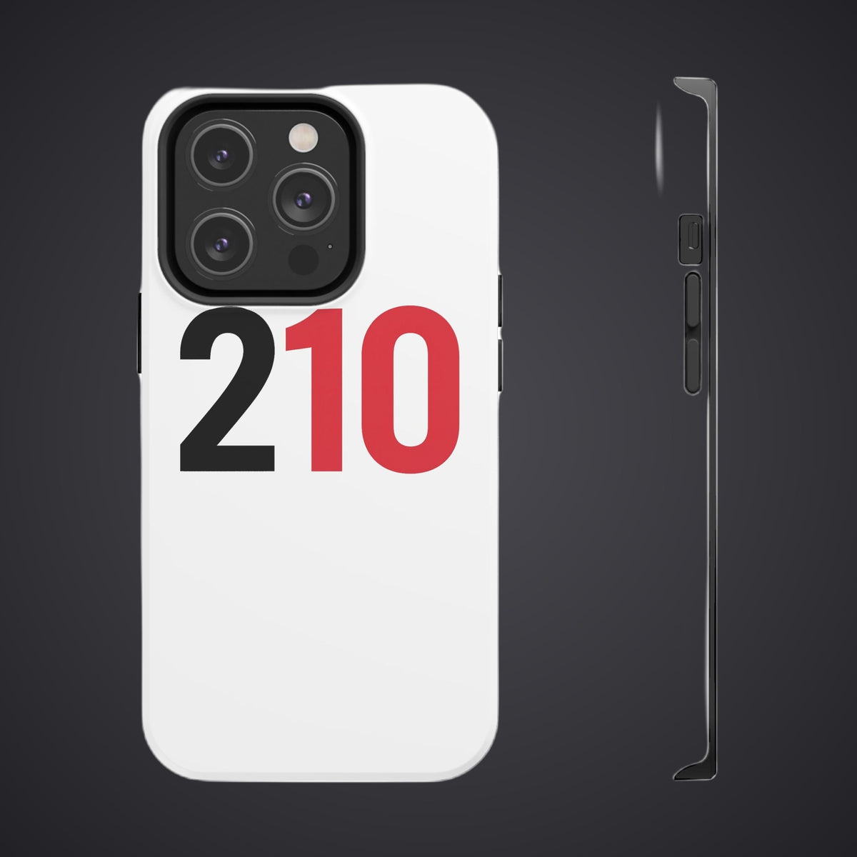 210 Tough Phone Case – White