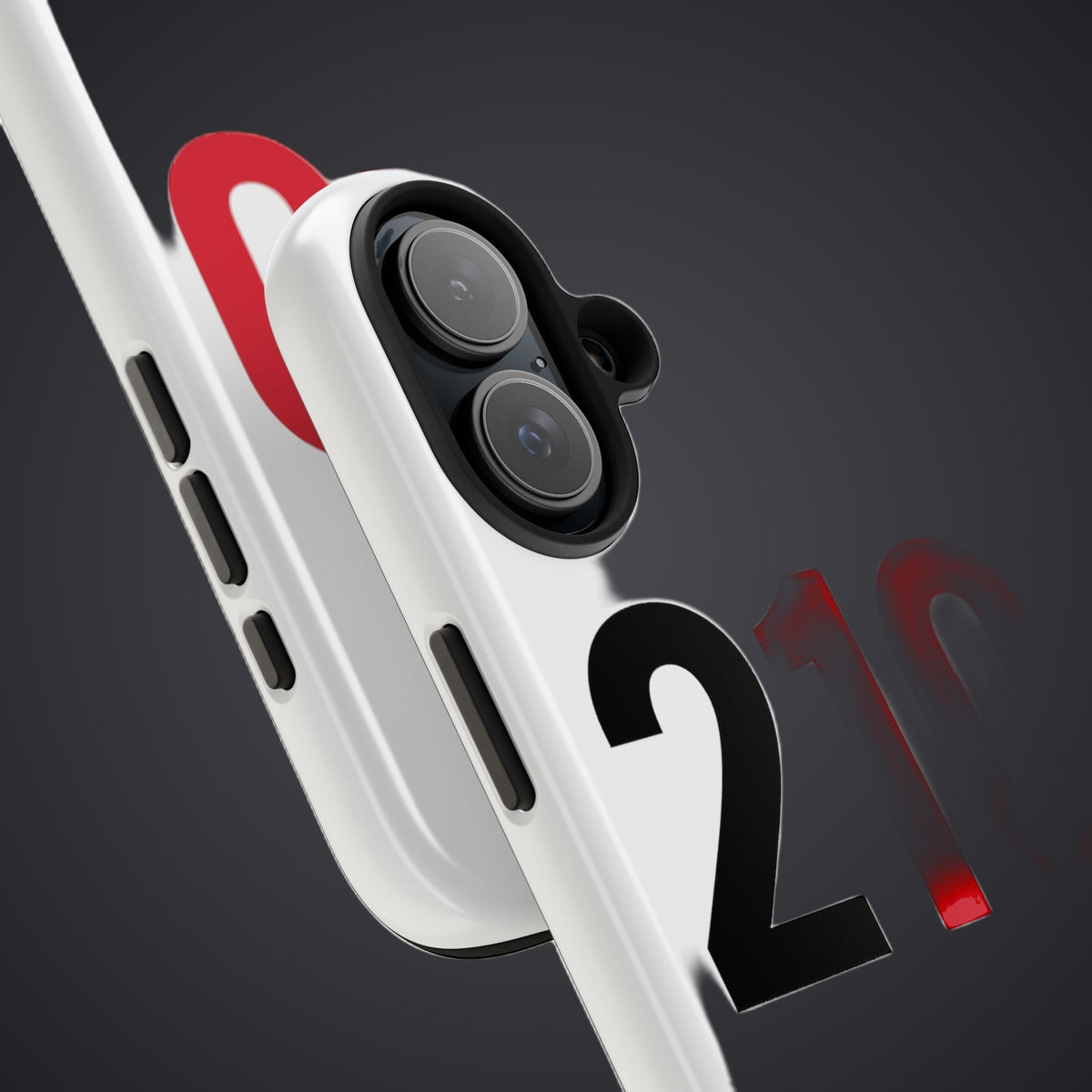 210 Tough Phone Case – White