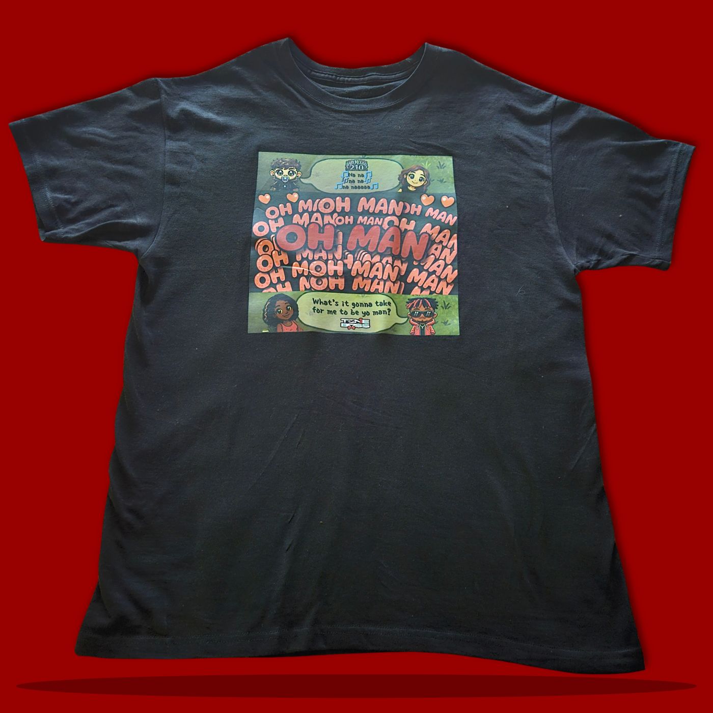“Oh Man” Graphic Tee – BabyMexico210