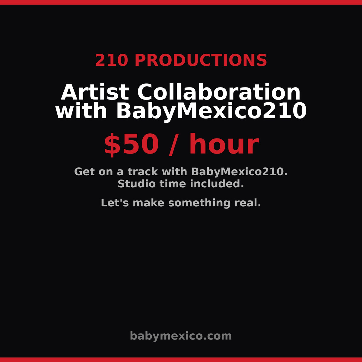 Artist Collaboration – Booking